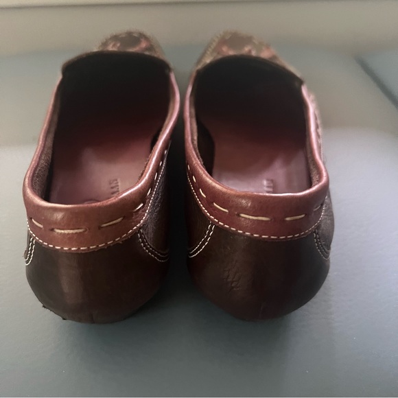 COLE HAAN LEATHER TASSEL LOAFERS - Picture 4 of 7